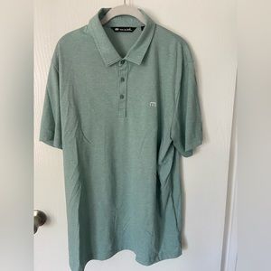 Travis Mathew Men’s Golf Polo XL, Green